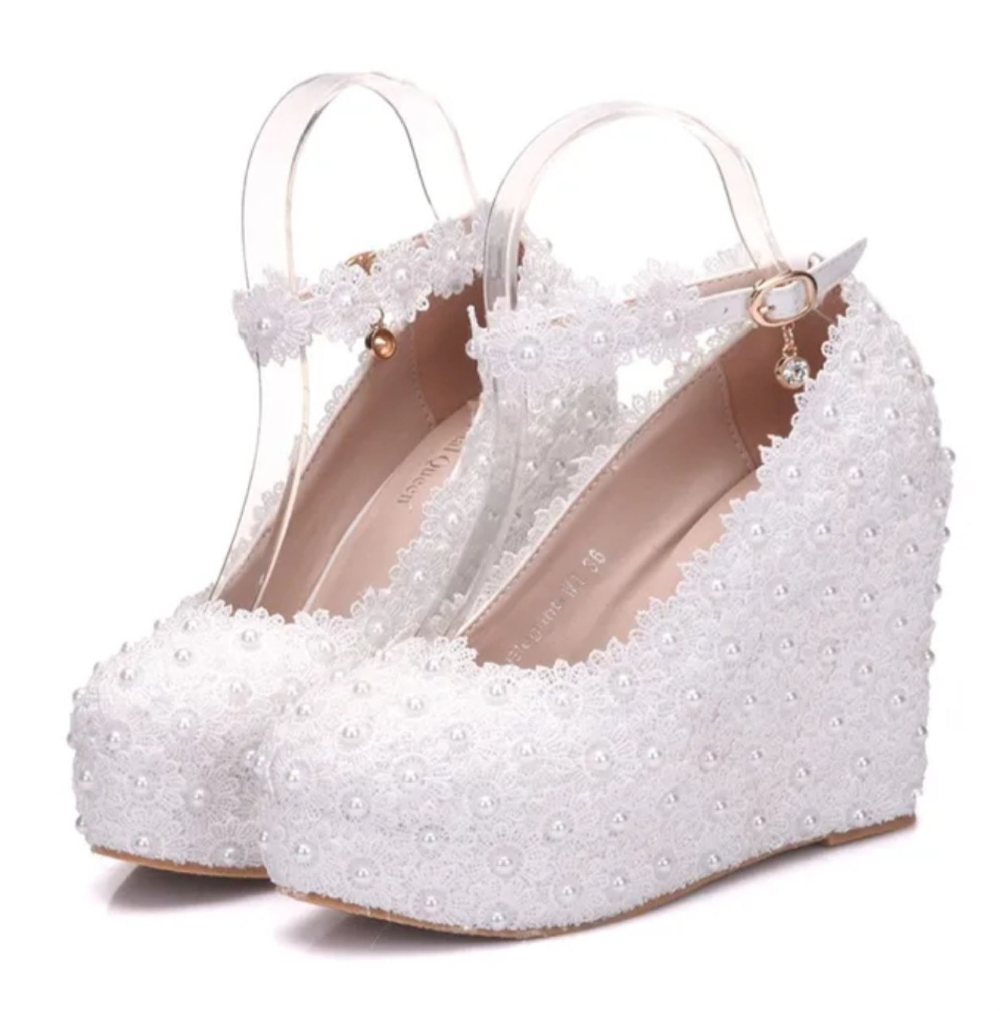 Womans Wedding Shoes Wedges Christmas Shoes Going Out - Etsy