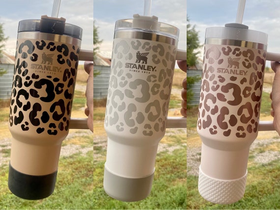 Cheetah Print Premium Vinyl for Stanley 40 Oz Tumbler, Cheetah Decal for  Tumbler With Handle, Cheetah Decal Not Wrap, Cheetah Decals, 