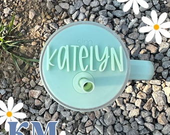 24 Oz Simple Modern Trek 3D Name Topper/ Personalization Name Plate/ Custom  Name Accessory Tumbler Also Fits 30 40 50 Oz Acrylic Gift 
