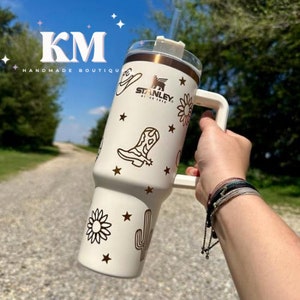 Western Tumbler Decals | Wild West Cowboy Custom Travel Mug Decals | Water Bottle Stickers | For Owala, Simple Modern, Stanley, Hydro Flask.