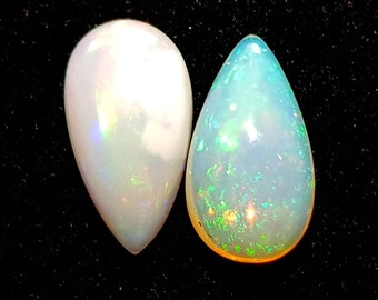 Natural Opal, Opal Jewelry ring, Opal beads, Ethiopian Opal, blue Opal, black Opal, Opal Necklace, OPL NG244