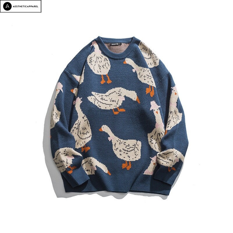 Goose Sweater - Etsy New Zealand
