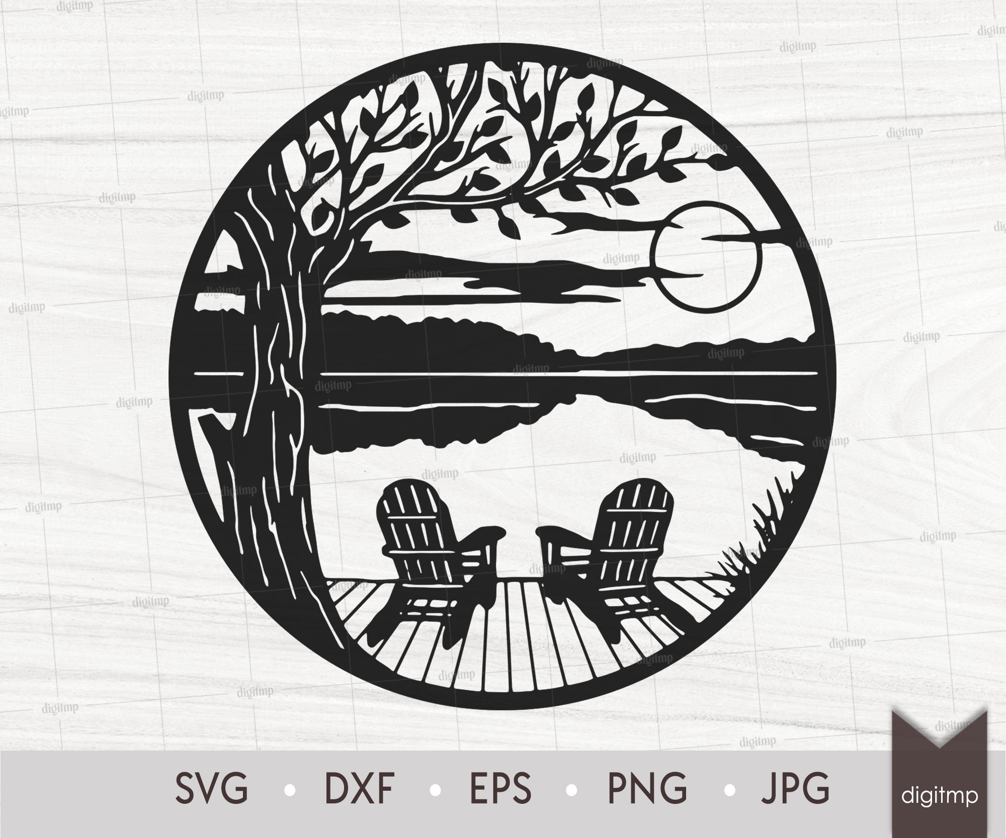 Tree With Chairs Dock On Lake Scene Sunset Laser Cut Etsy Canada tree-with-chairs-dock-on-lake-scene-sunset-laser-cut-etsy-canada