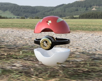 Real life Pokeball with Electric Emblem STL files *DIGITAL ITEM*