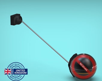 Sonda de pesca Deeper Pro + Chirp +2 +3 con brazo de montaje para embarcación. Compatible con todas las sondas Deeper.