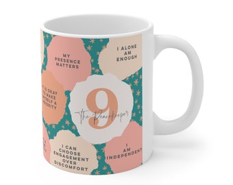Enneagram 9 Affirmations Ceramic Mug