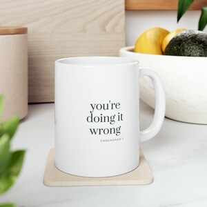 Enneagram 1 Ceramic Mug