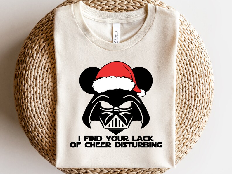 I Find Your Lack of Cheer Disturbing Svg Vader Christmas Svg - Etsy
