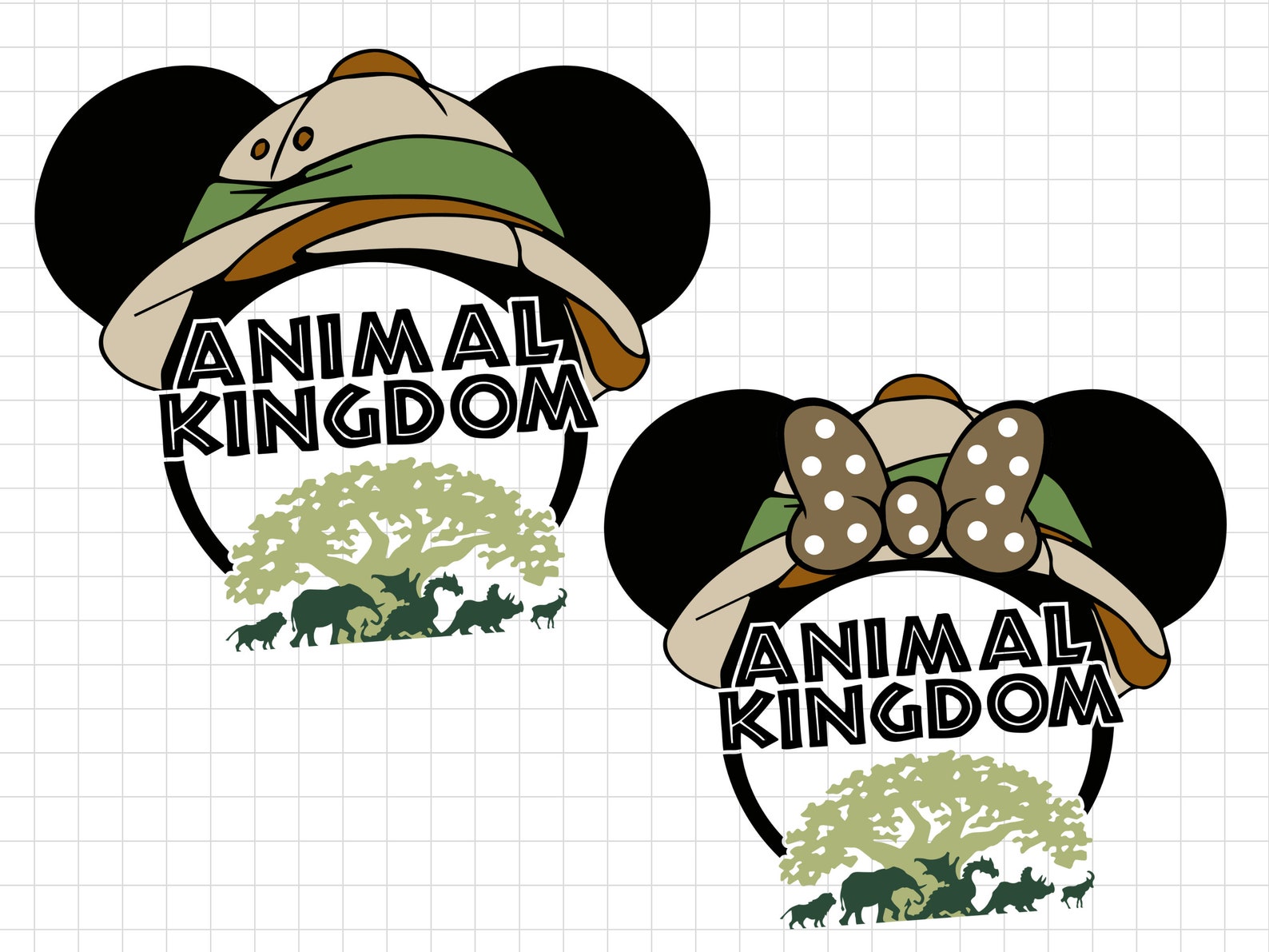 Bundle Animal Kingdom Svg Mouse Animal Kingdom Svg Magical - Etsy
