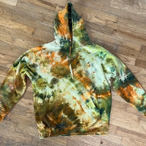 Tie Dye 100% Cotton Hoodie