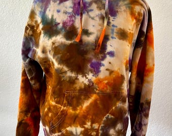 Tie Dye  Cotton Hoodie
