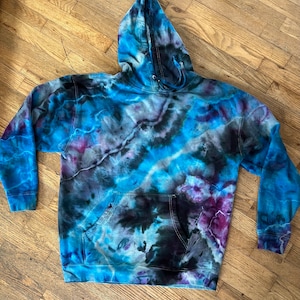 Tie Dye 100% Cotton Hoodie 2X
