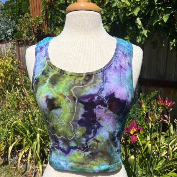 Tie Dye Crop Top - Etsy