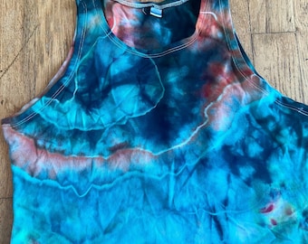 tie dye crop top