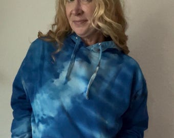 Tie Dye  Cotton Hoodie