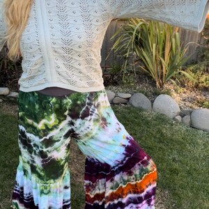 Tie Dye Tribal Tiered Pants