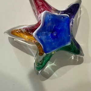 Colorful Glass Starfish