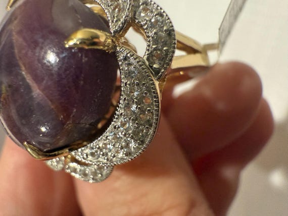 Orianne  27 carat Unheated Star Ruby and .83 ctw.… - image 5