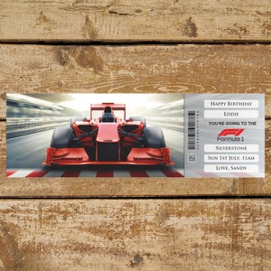 Coupon, Bon Carte Cadeau Pilotage sur Formule 1 - SIMFACTORY