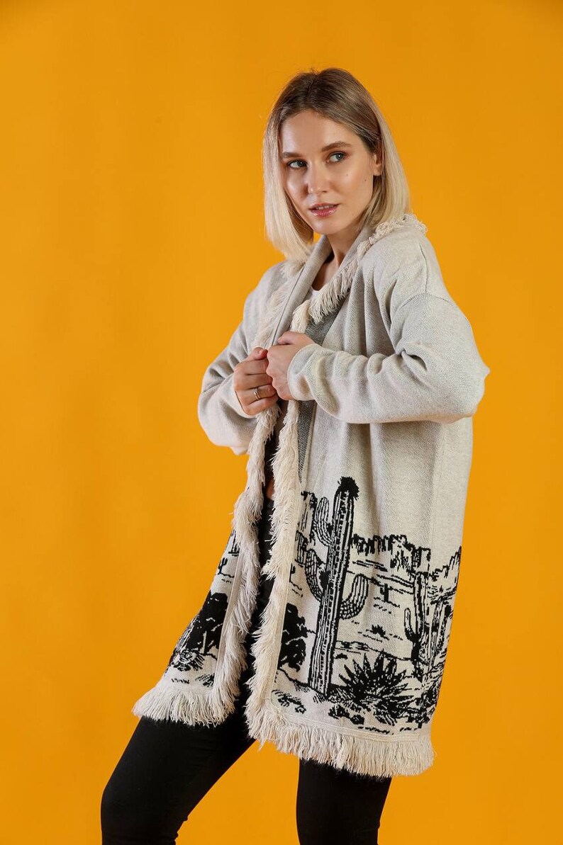 Western Knit Jacket/Cardigan