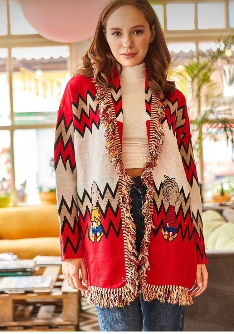 Alanui snoopy cardigan sale