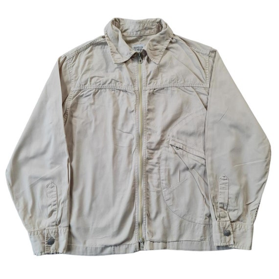 De waarheid vertellen acre Getand Vintage Armani Junior Zip up Jacket Age 12 Good Condition - Etsy