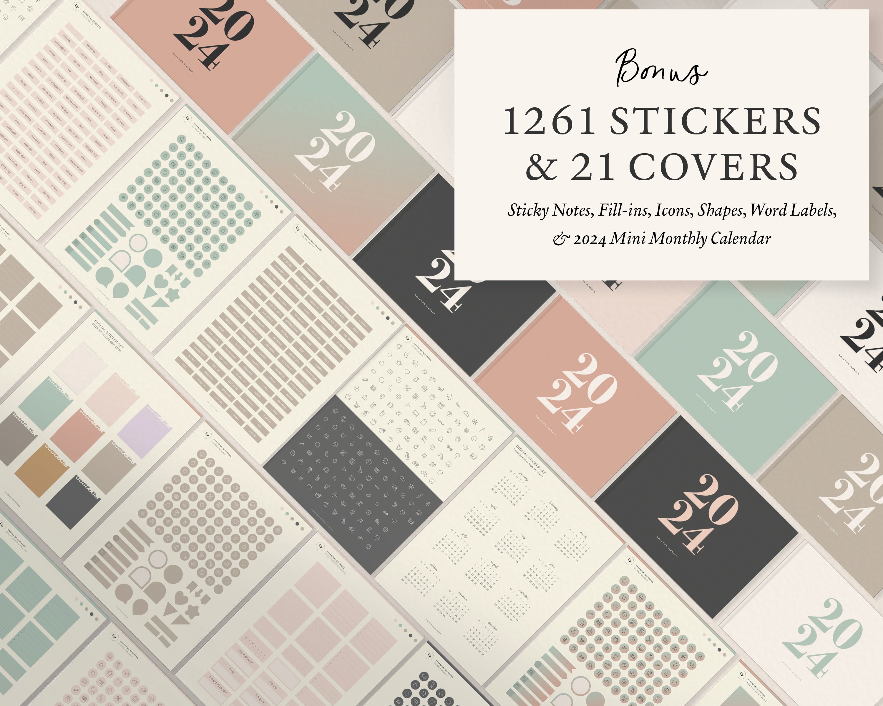 2024 Life Planner Goodnotes Digital Planner Portrait Dated - Etsy