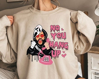 Unisex halloween horror schreeuw Chucky trui afgedrukte afbeelding