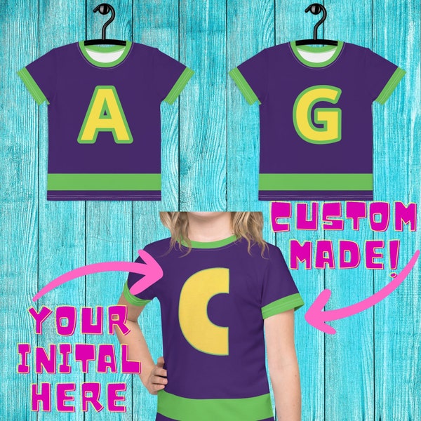 Kids Toddler Youth Teen Chuck E Cheese Rockstar crew neck custom t - shirt Sizes 2T - 8 10 12 14 16 18 20 Birthday Party Gift Halloween
