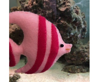 felt fish, Marine Life, aquarium decor, felt animals, felted, children toys