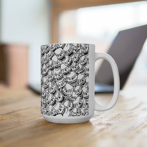 Happy Skulls Coffee Mug