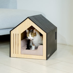 Cueva para online gatos casera
