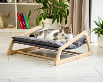 Cat Hammock, Cat Bed, Orthopedic Bed For Pet, Christmas Gift For Pet Owner, Modern pet furniture for home