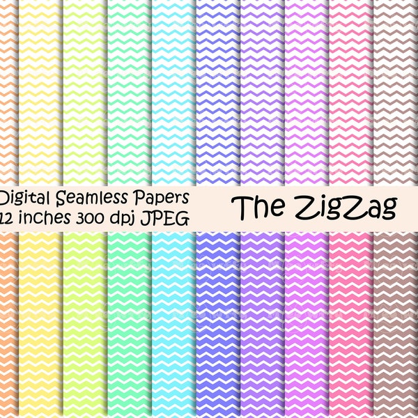 Zig Zag Papers Etsy