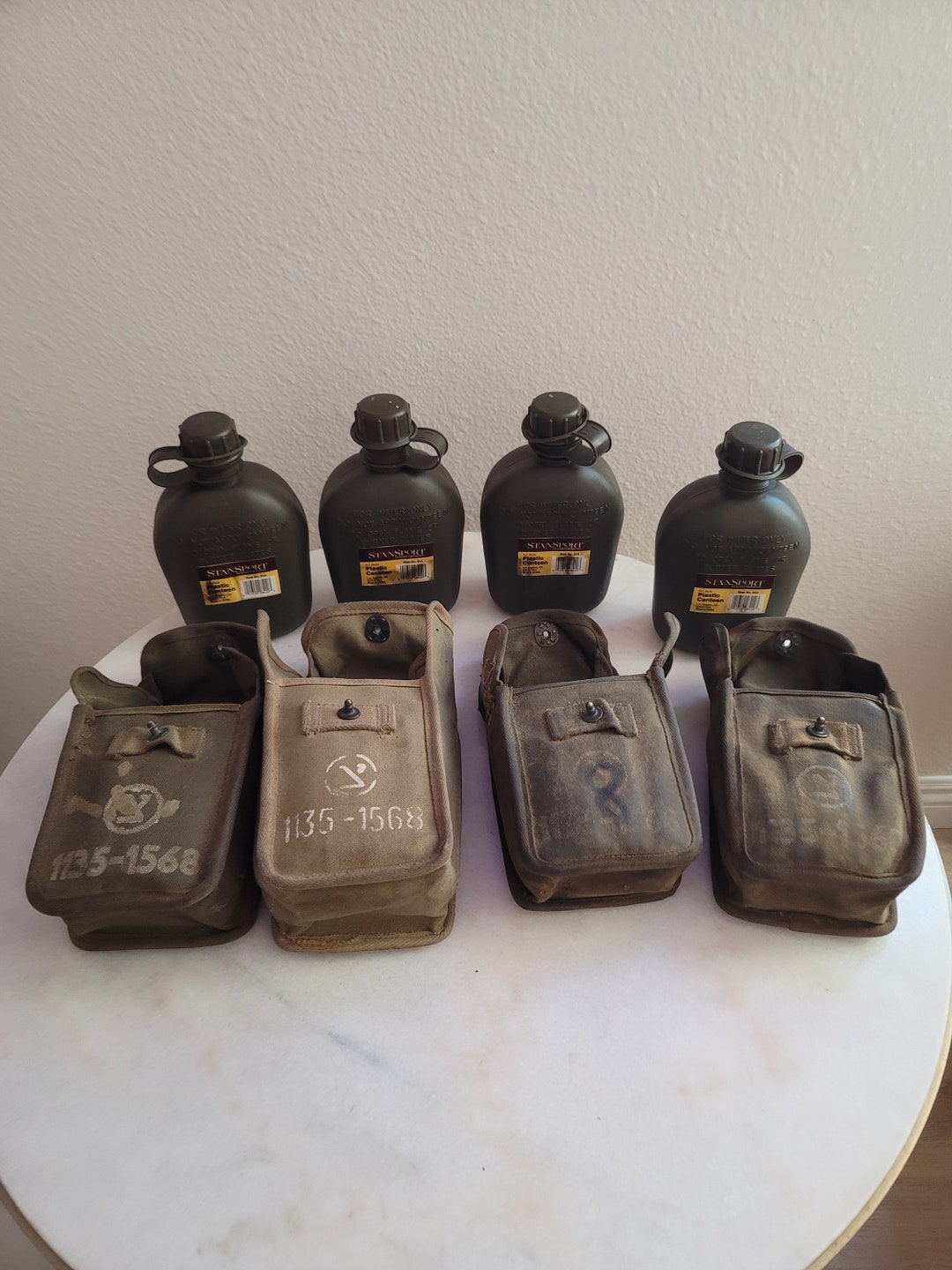 Military Canteens Bottles and Holders Etsy