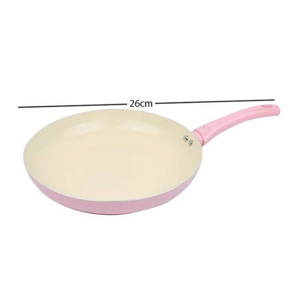 4 Holes Frying Pot Pan Black Thickened Kitchen Omelet Non-Stick