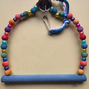 Bird Swings and Bridge, Ladder for Parrots