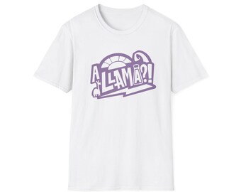 Disney Inspired Shirt, A Llama Shirt, Emperors New Groove Quote Tee, Hand Lettered Disney Tee, Funny Movie Shirt