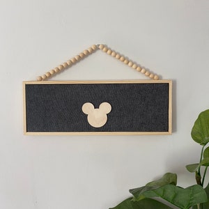 Minimalist Mouse Disney Mickey Pin Trading Display Board