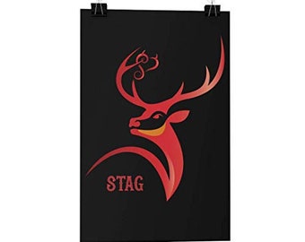 The Hotwife Club Stag Poster/Print/Greeting Card hotwife Vixen stag