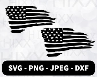 svg, american flag svg, distressed flag svg, customize american flag,