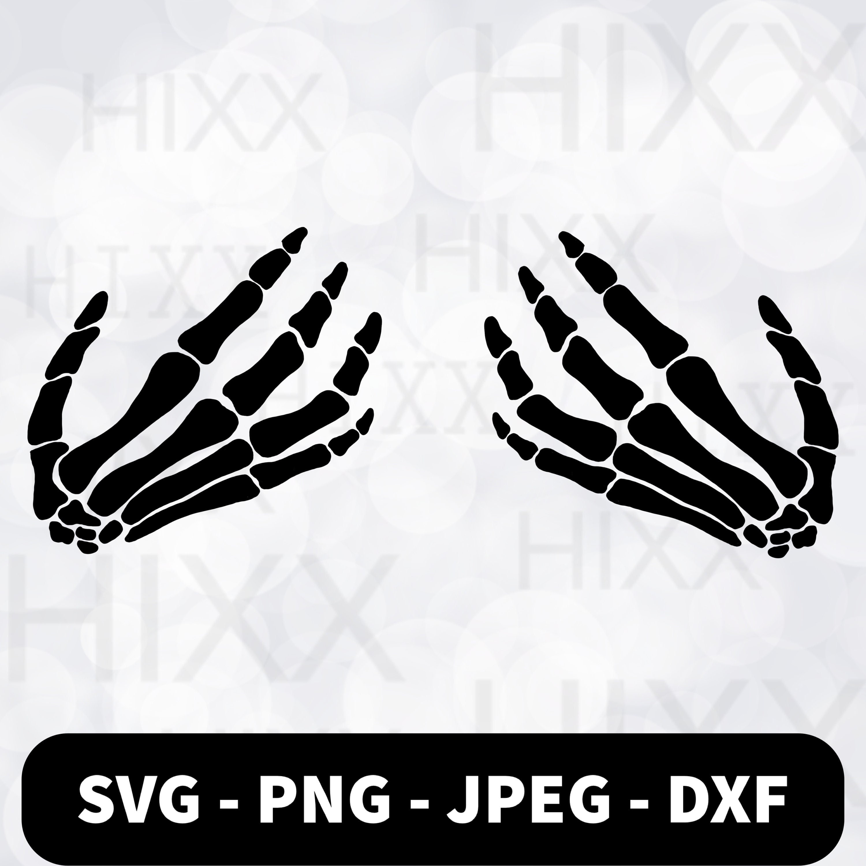 Skeleton Hands SVG Skeleton SVG Skeleton Hands Shirt SVG - Etsy