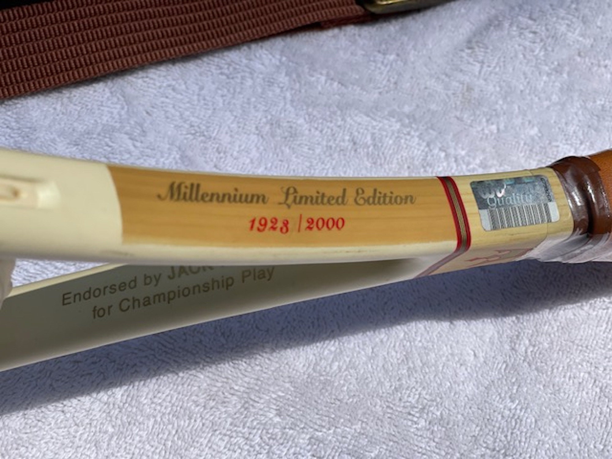 Vintage Wilson Jack Kramer Autograph Tennis Racket Medium 4
