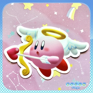 Kirby Paint 3D stickers!