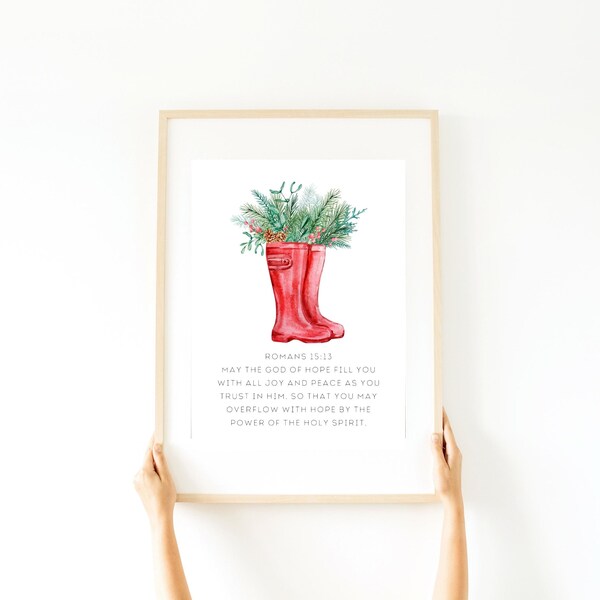 Boots Bible Verse Etsy