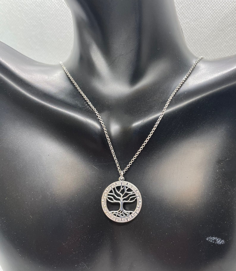 Tree of Life Pendant Necklace 925 Sterling Silver Custom Made - Etsy