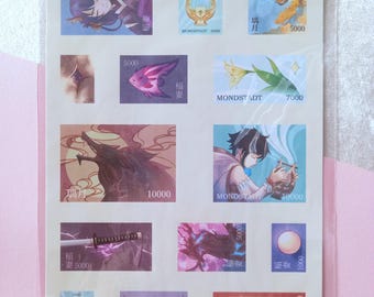 Genshin Impact Stamps Stickerpack