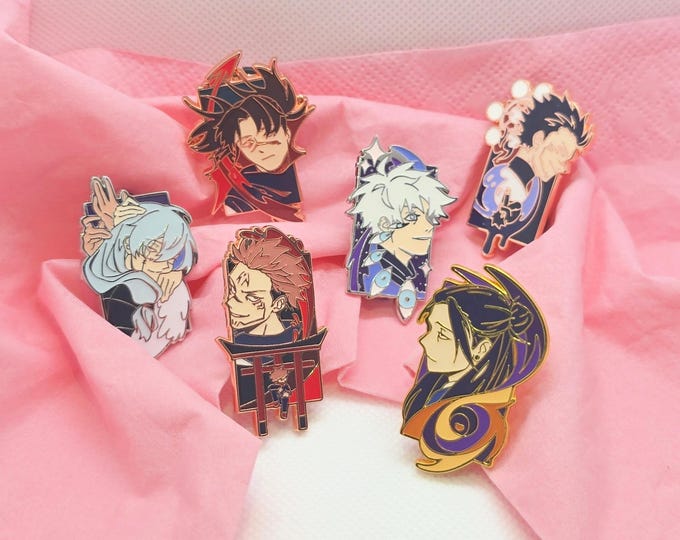 JJK Enamel Pins