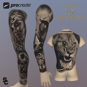 Anatomy 3D bundle for Procreate