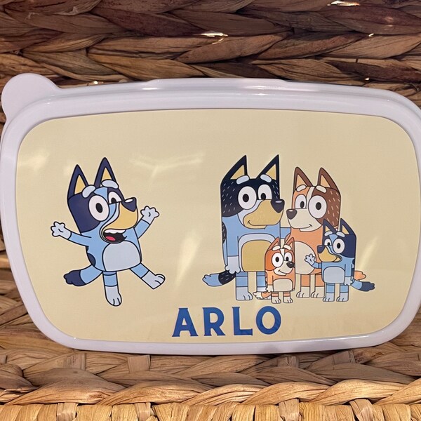 Bluey School Lunch Etsy UK